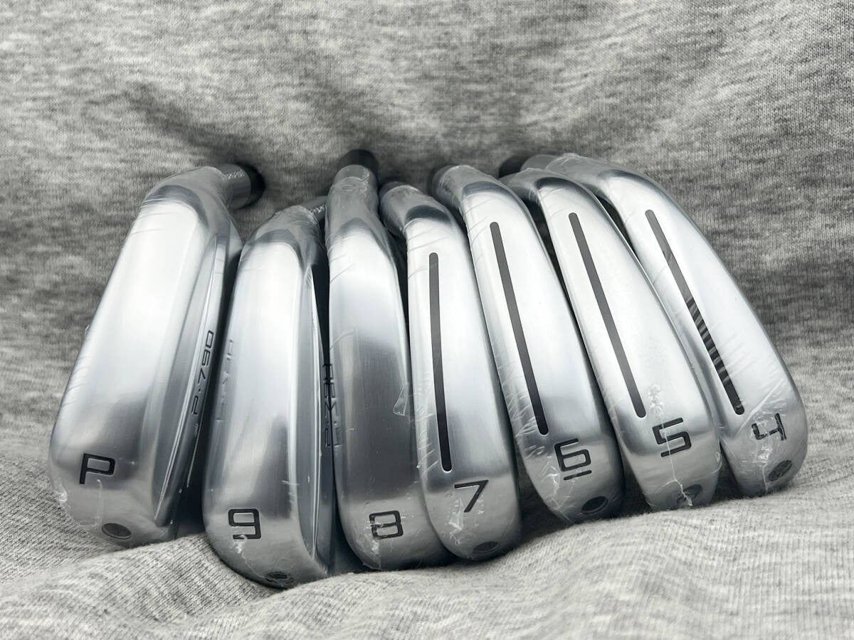 TaylorMade 2025 P790 Iron Head Set 7pcs #4-PW Tour Issue Single Dot Proto Unused - photo 3