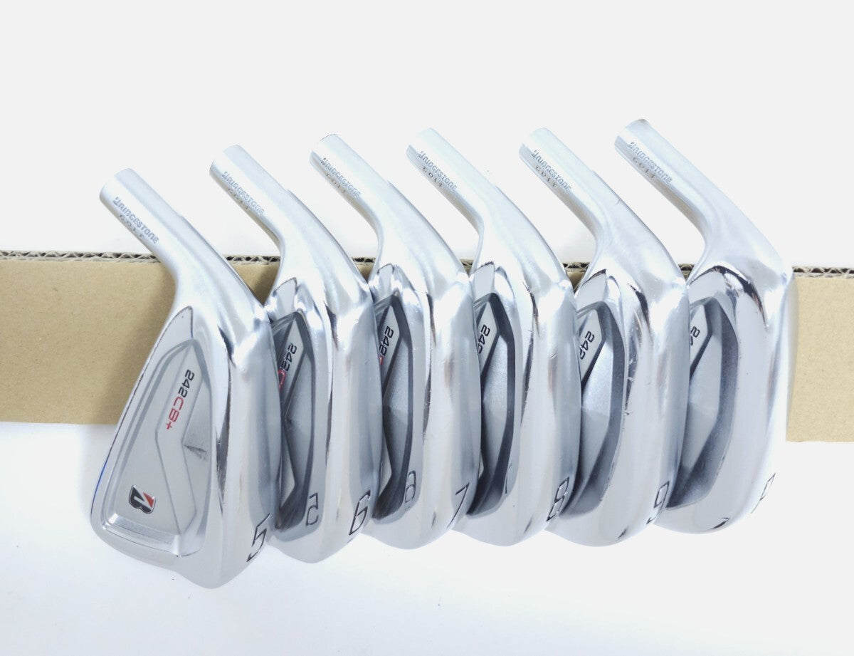 Bridgestone 242CB+ Iron Head Set 6pcs #5-PW Left-Handed Japan Spec - photo 7