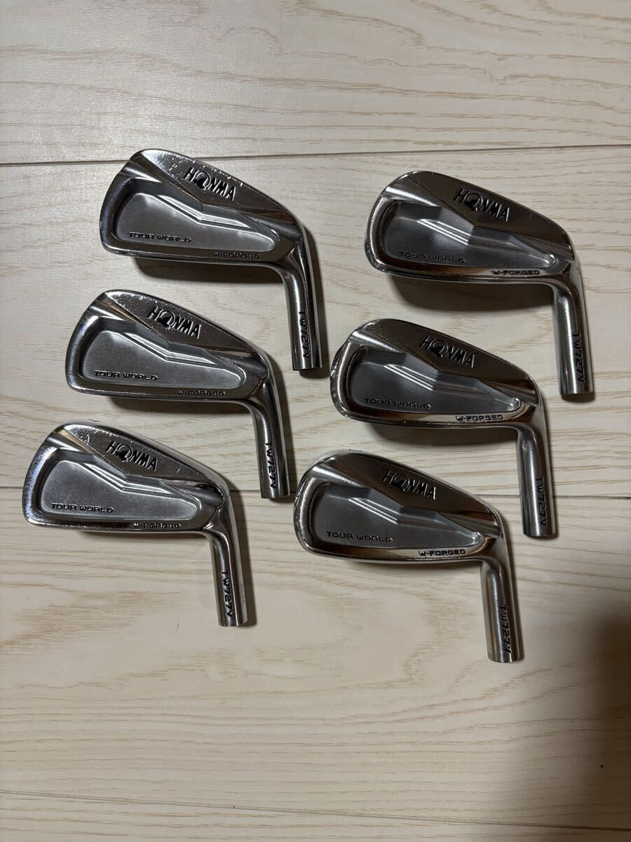 Honma Tour World TW-727 V Iron Set 5-PW 6pcs Head Only RH Golf Japan - photo 1