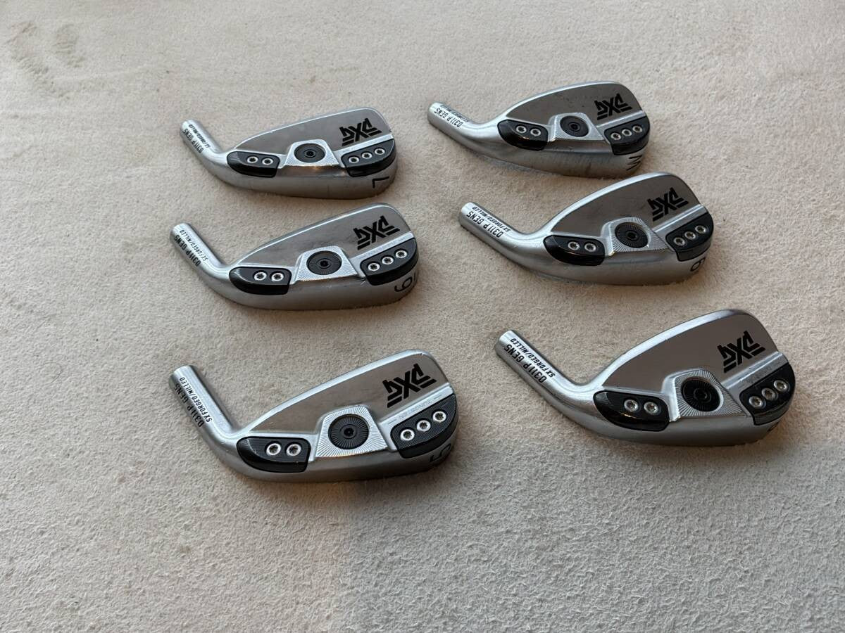 PXG 0311 P GEN5 Iron Set 5-PW 6pcs Head Only RH Golf Club Japan - photo 3