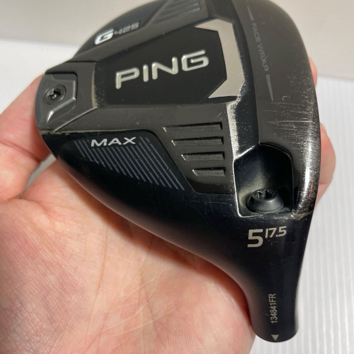 PING G425 Max Fairway Wood 5W 17.5 Deg Head Only RH Golf Club Japan - photo 4