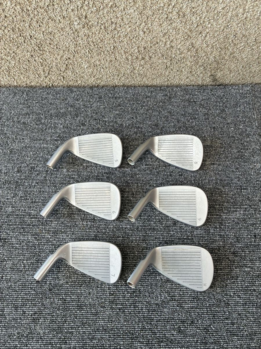PING Anser Forged 2010 Iron Set 5-PW 6pcs Head Only RH Golf Japan - photo 3