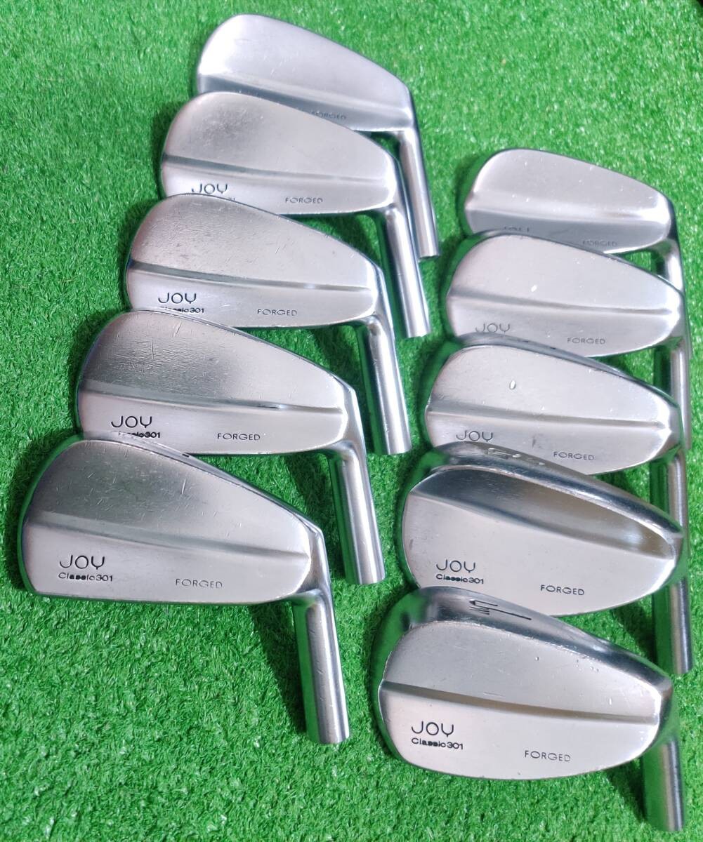 JOY Classic 301 Forged Iron Head Set 10pcs #3-PW JW SW Vintage Blade - photo 3