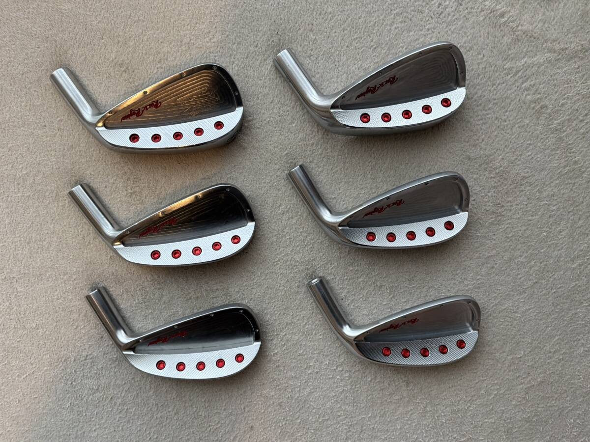 Kamui Works Rex Regina 2021 Iron Set 6-GW 6pcs Head Only RH Golf Japan - photo 5
