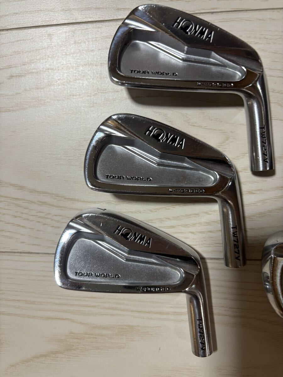 Honma Tour World TW-727 V Iron Set 5-PW 6pcs Head Only RH Golf Japan - photo 2