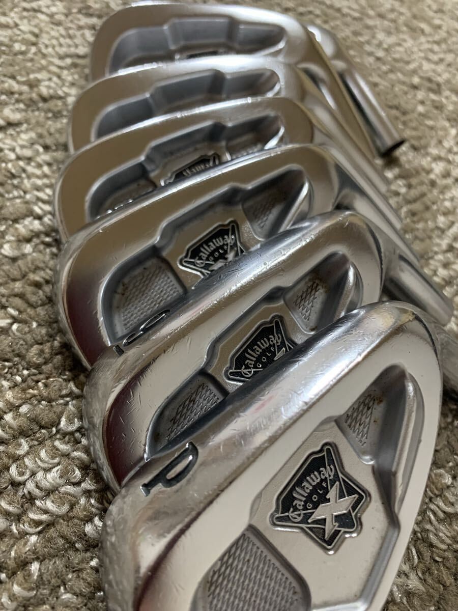 Callaway X Forged 2009 Iron Set 4-PW 7pcs Head Only RH Golf Japan - photo 10