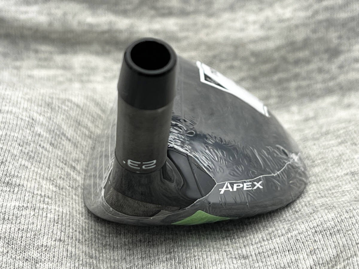 Callaway 2025 APEX UW UT Head Only 23° Tour Issue TC Serial Hot Melted CT246 - photo 5