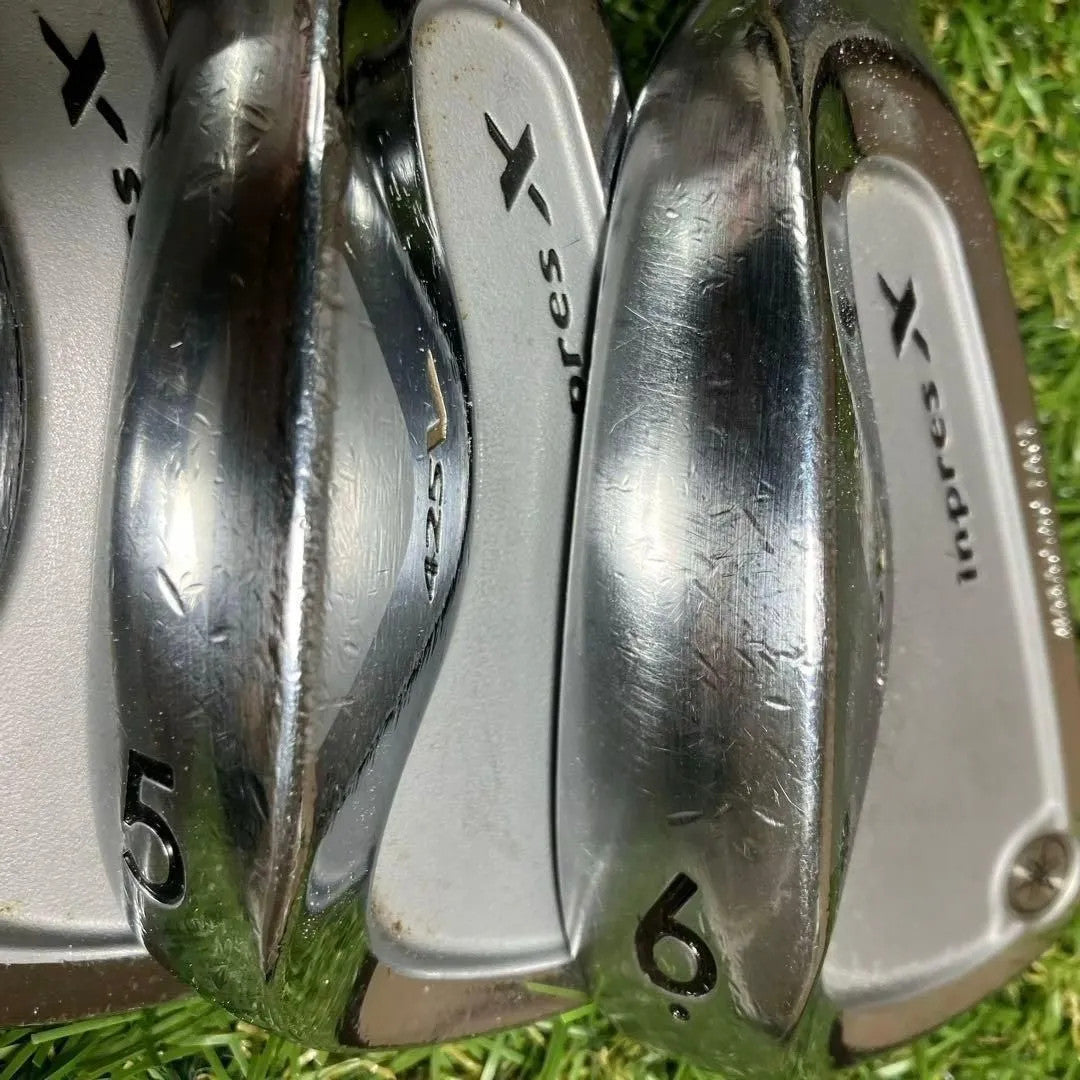 Yamaha Inpres X 425V Iron Set 7pc Head Only 4-PW RH Golf Club Japan Spec - photo 5