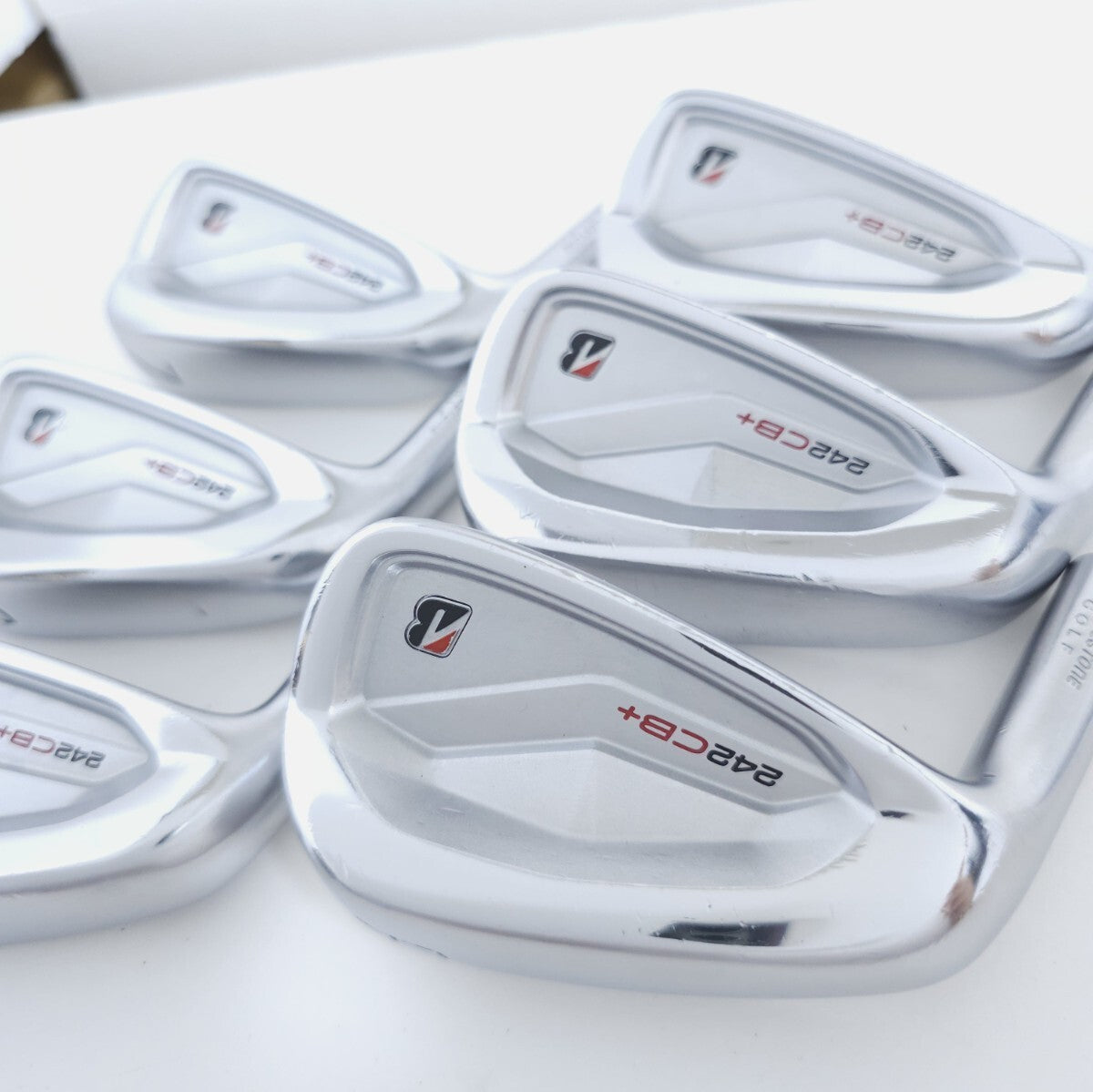 Bridgestone 242CB+ Iron Head Set 6pcs #5-PW Left-Handed Japan Spec - photo 2