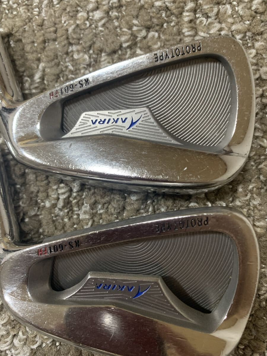 Akira Prototype KS-601FH Iron Set 5-PW 6pcs Head Only RH Golf Japan - photo 2