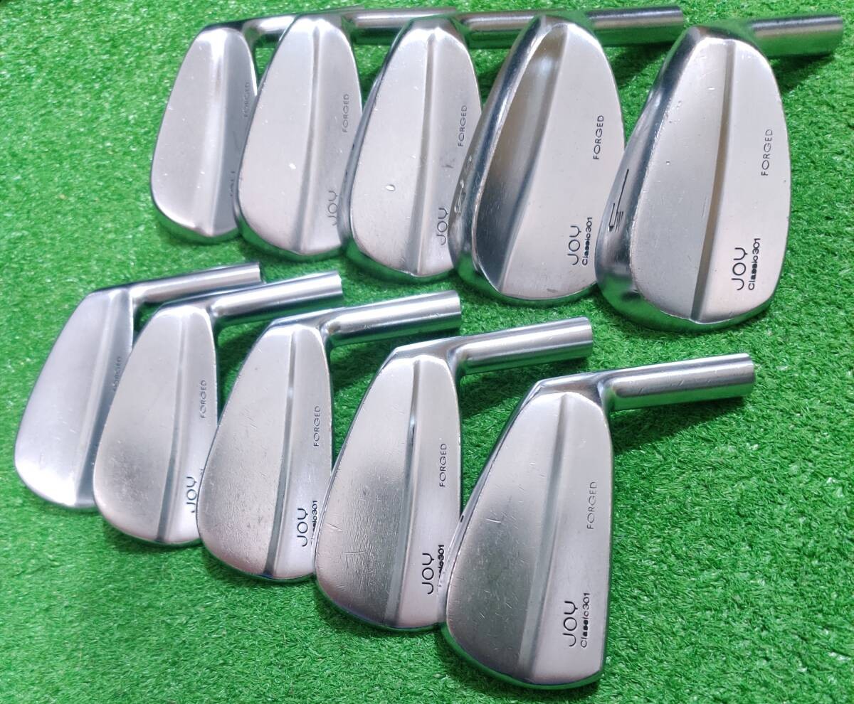 JOY Classic 301 Forged Iron Head Set 10pcs #3-PW JW SW Vintage Blade - photo 2
