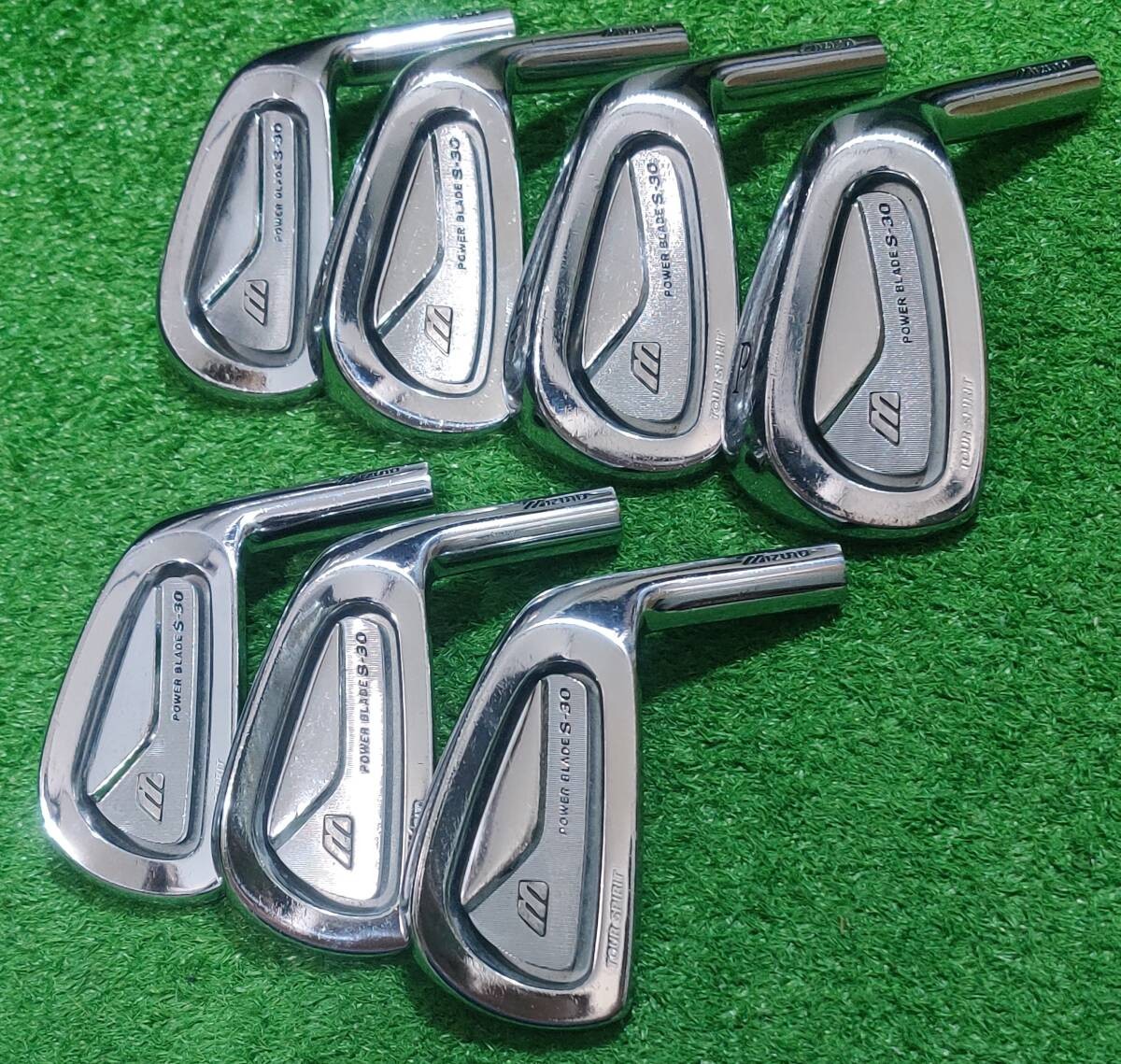 Mizuno Tour Spirit Power Blade S-30 Iron Head Set 7pcs #4-PW - photo 2