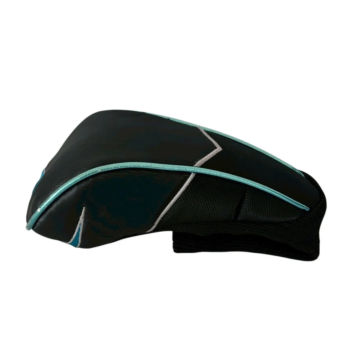 Nike Golf FW UT Head Cover Black Blue Embroidered Swoosh Synthetic Leather Knit - photo 4