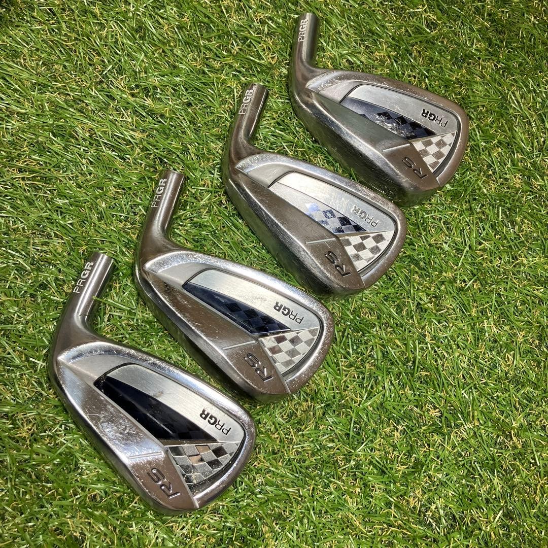 PRGR RS Titanium Face Iron Head Set 8pcs #5-SW 2016 - photo 7