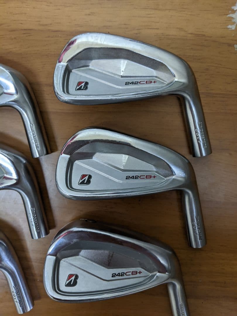 Bridgestone 242CB+ Iron Set 5-PW 6pcs Head Only RH Golf Club Japan - photo 8
