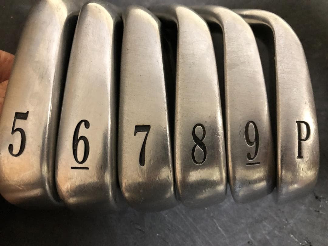 Titleist DCI 762 Iron Set 5-P 6pcs Head Only RH Golf Club Japan Spec - photo 3