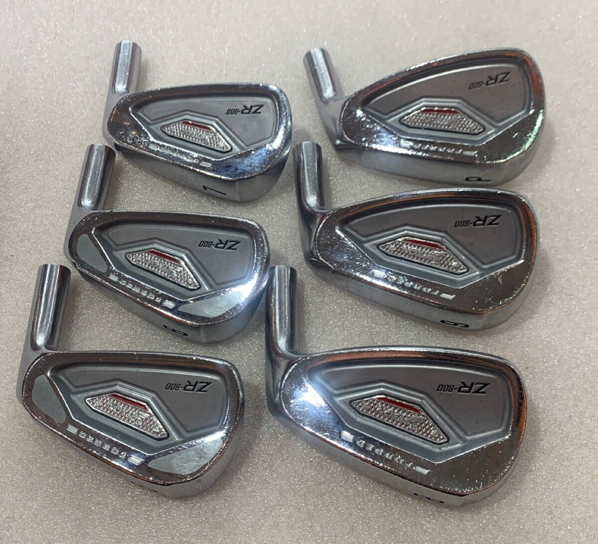 Dunlop SRIXON ZR 800 5-9,P 6 Iron Heads - photo 1