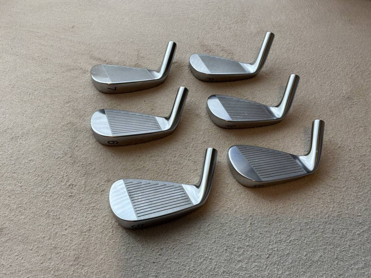 Akira Prototype KS 901 FH Iron Set 5-PW 6pcs Head Only RH Golf Japan - photo 8