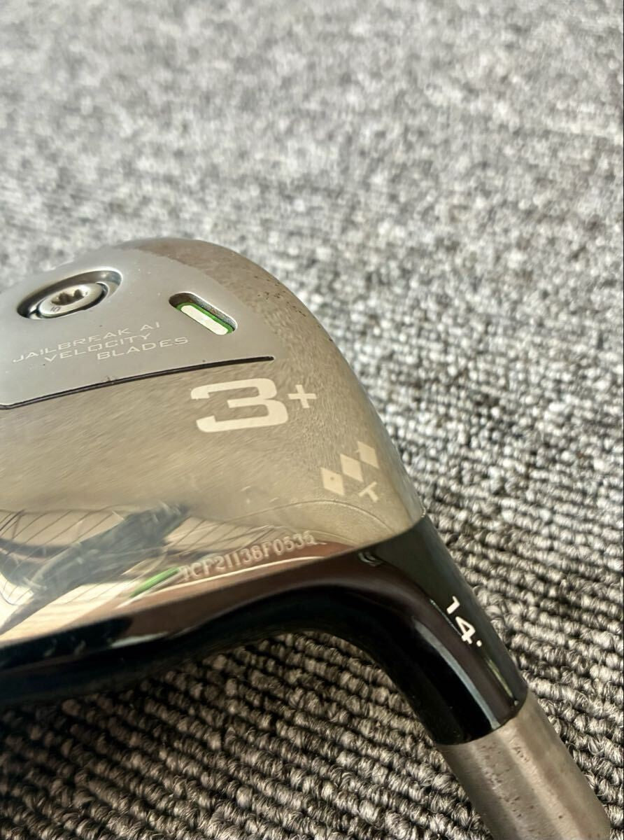Callaway Epic Speed Triple Diamond T 3+ Fairway Wood Head 14 Deg Tour RH Japan - photo 2