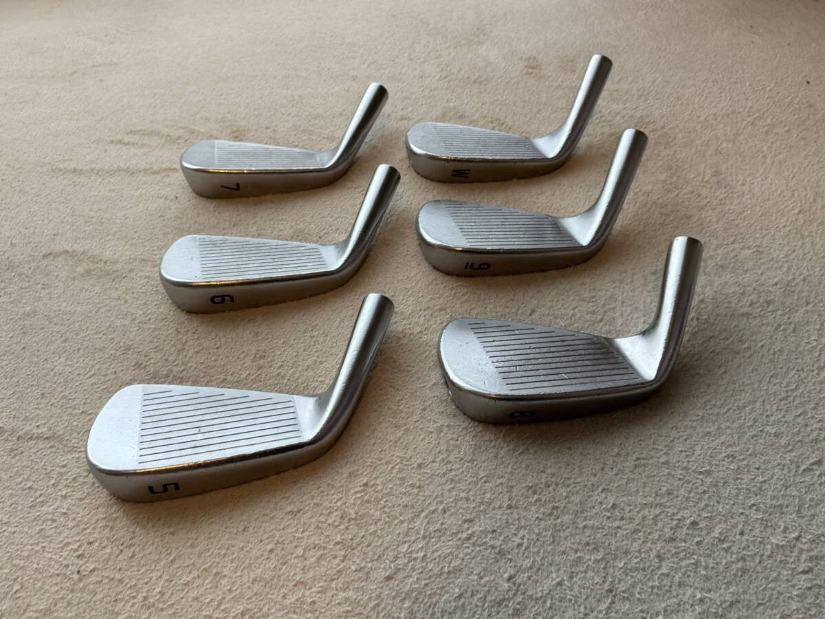 PING Blueprint Iron Set 5-PW W 6pcs Head Only Green Dot RH Golf Japan - photo 10