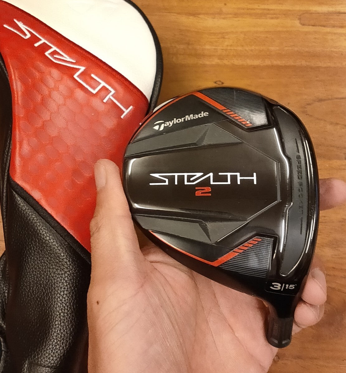 TaylorMade Stealth2 Fairway Wood 3W 15 Deg Head Only RH Golf Club Japan - photo 1
