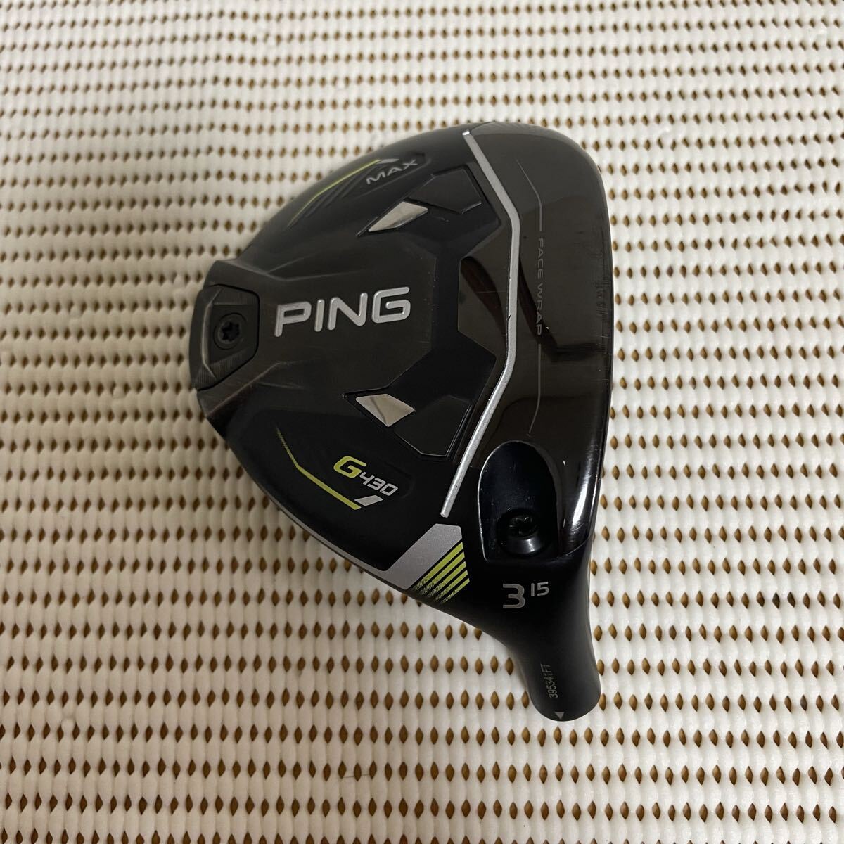 PING G430 MAX Fairway Wood 3W 15 Deg Head Only RH Golf Club Japan - photo 2