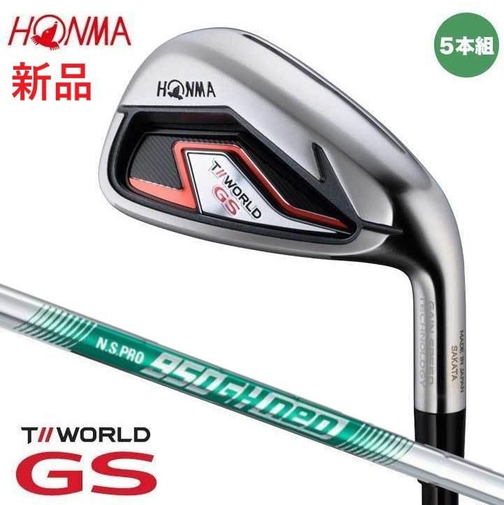 HONMA TW GS TOUR WORLD 5 irons #6-10 NS Pro 950 GH neo S - photo 1
