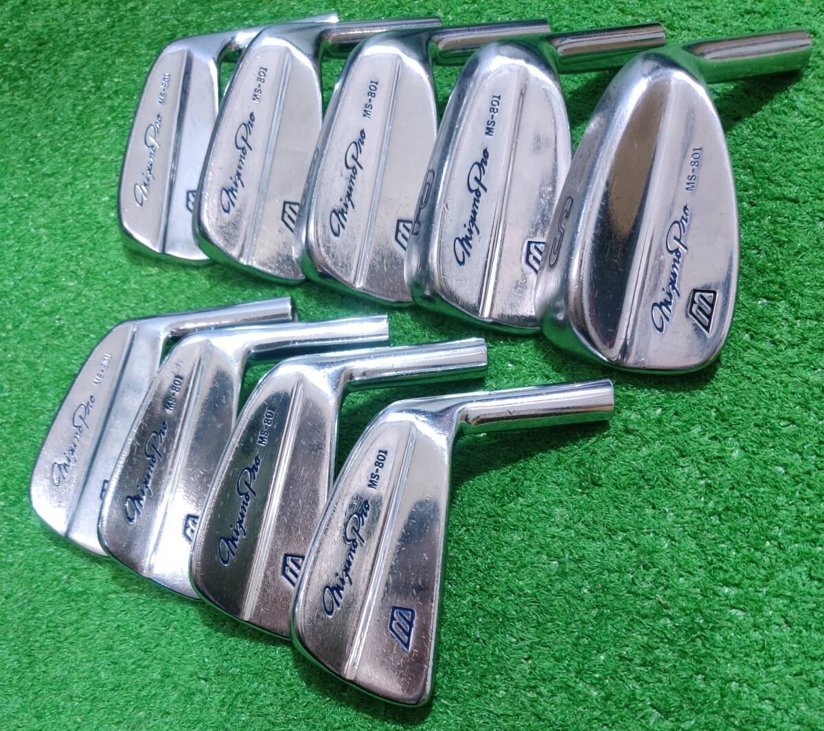Mizuno Pro MS-801 Iron Head Set 8pcs #3-PW Japan Spec - photo 3