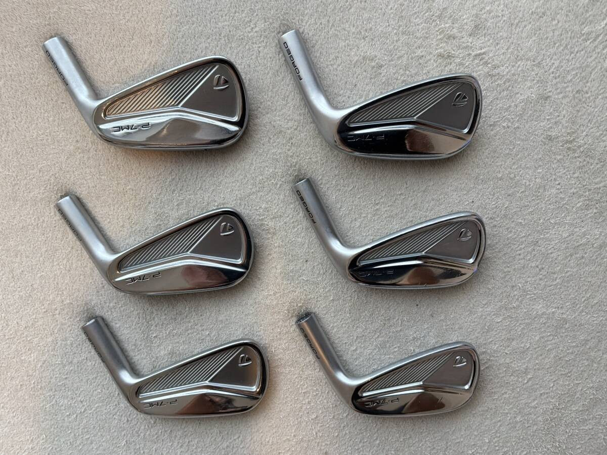 TaylorMade P7MC 2023 Iron Set 5-PW 6pcs Head Only RH Golf Club Japan - photo 5