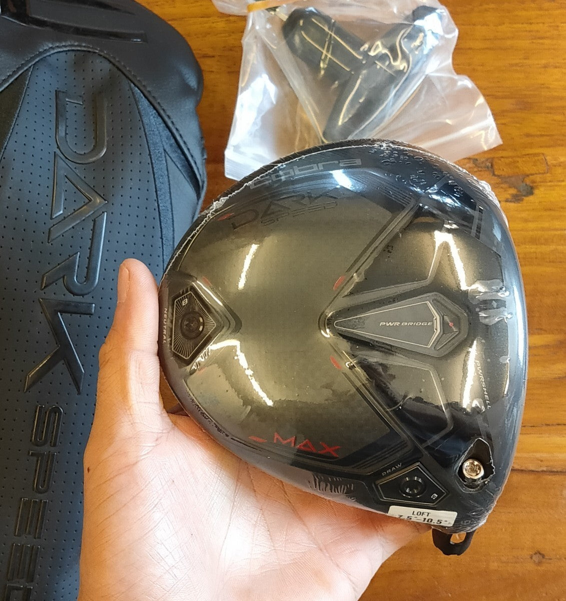 Cobra Darkspeed Max Driver Head 9 Deg Head Only with Headcover RH Japan - photo 1