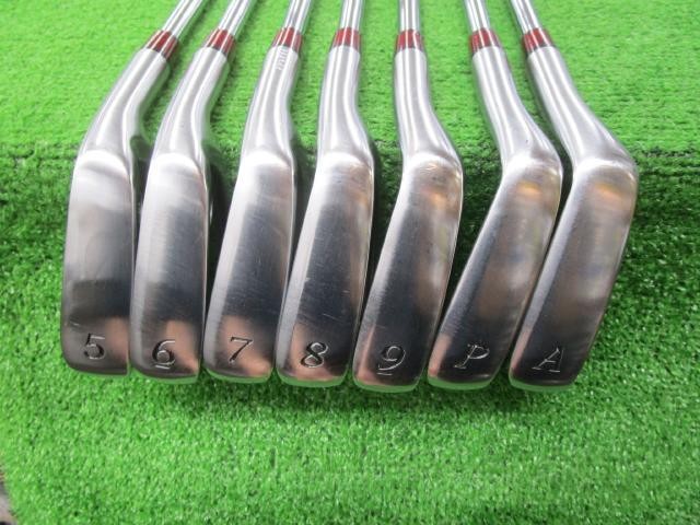 Epon AF-506 Iron Set 7pcs #5-PW AW Dynamic Gold 105 S200 Japan Spec - photo 3