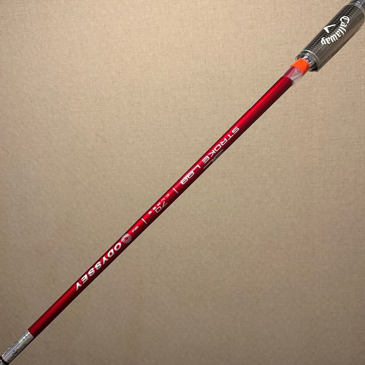 ODYSSEY STROKE LAB RED for 33" crank neck Putter Carbon Shaft Straight - photo 2