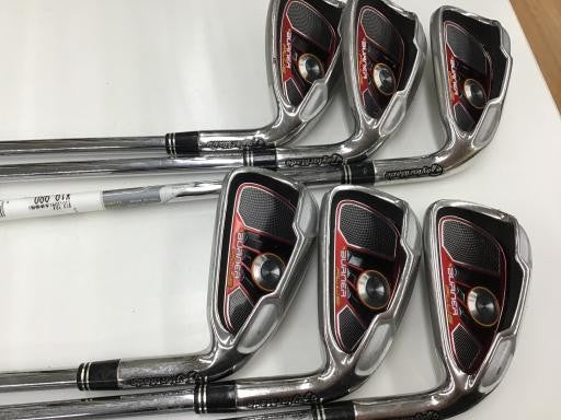 TaylorMade Burner Plus 8S USA Iron Set RE-AX 85 Flex S 6pcs RH Golf Club - photo 3
