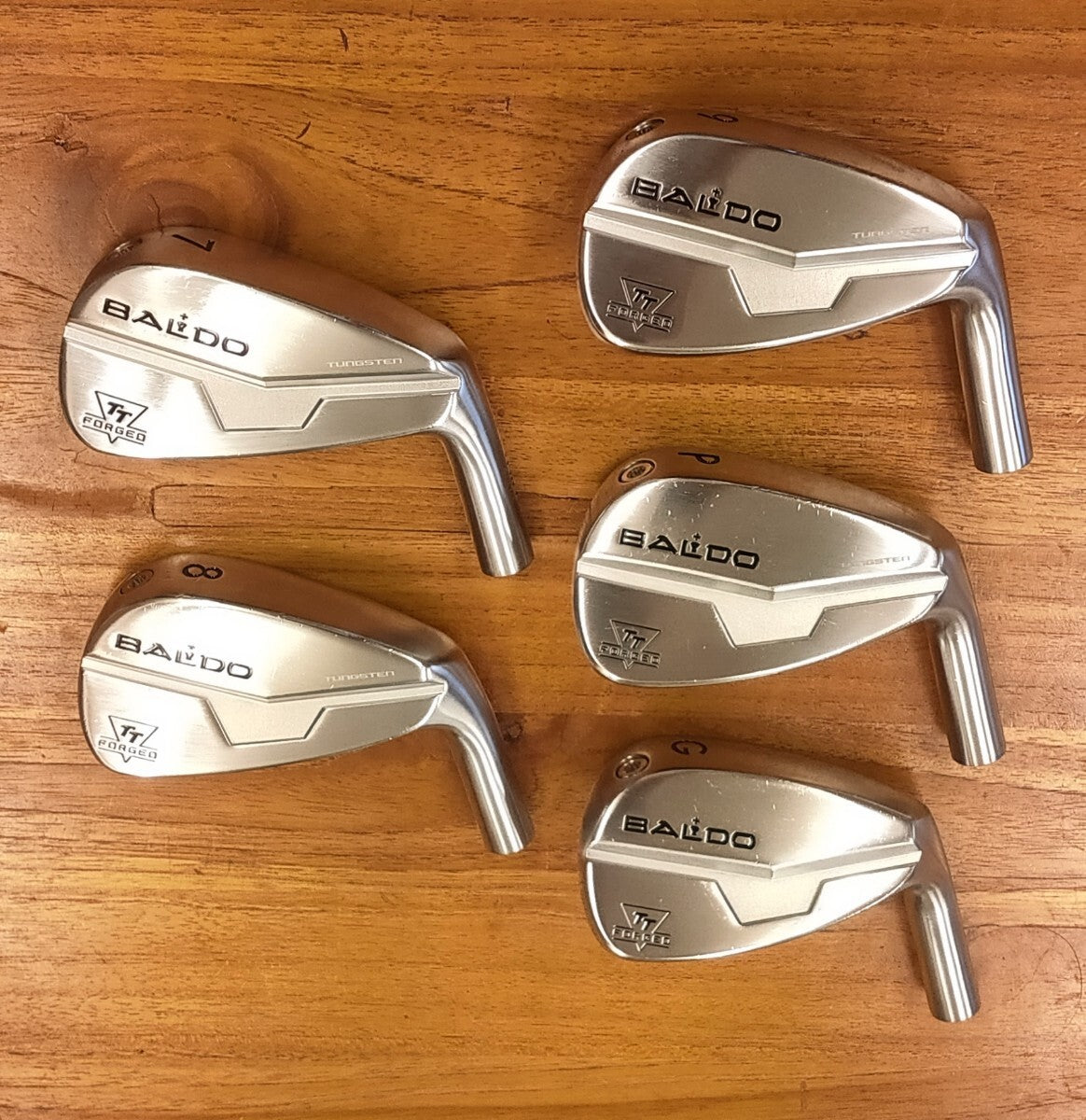 BALDO TT Forged Air Hollow Iron Head Set 5pcs #7-GW - photo 1