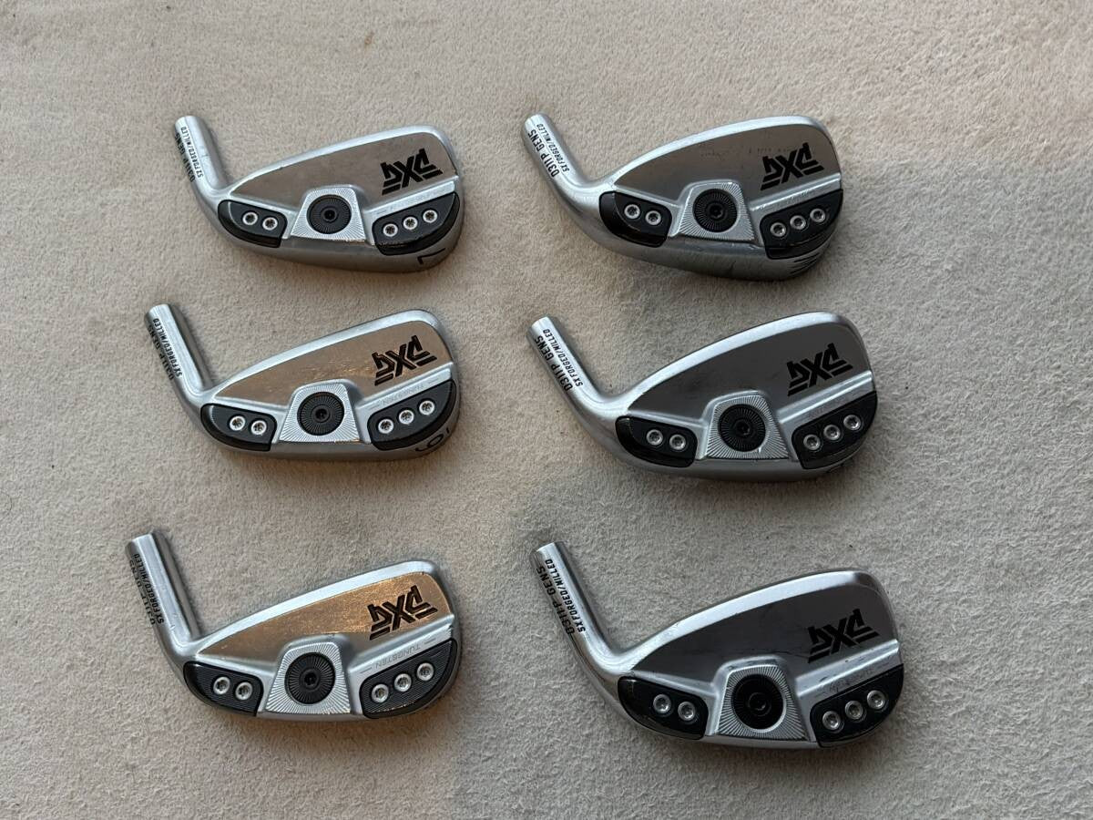 PXG 0311 P GEN5 Iron Set 5-PW 6pcs Head Only RH Golf Club Japan - photo 1