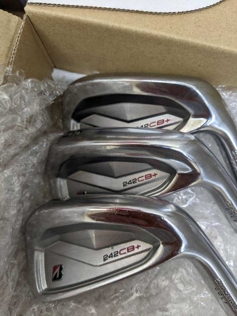 Bridgestone 242CB+ Iron Set 5-PW 6pcs Head Only RH Golf Club Japan - photo 2