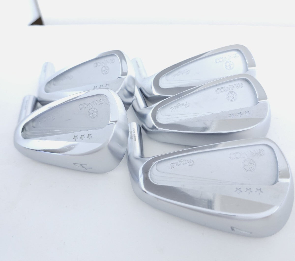 Ginnico CB+ Iron Set 7-AW 5pcs Head Only RH Golf Club Japan - photo 1