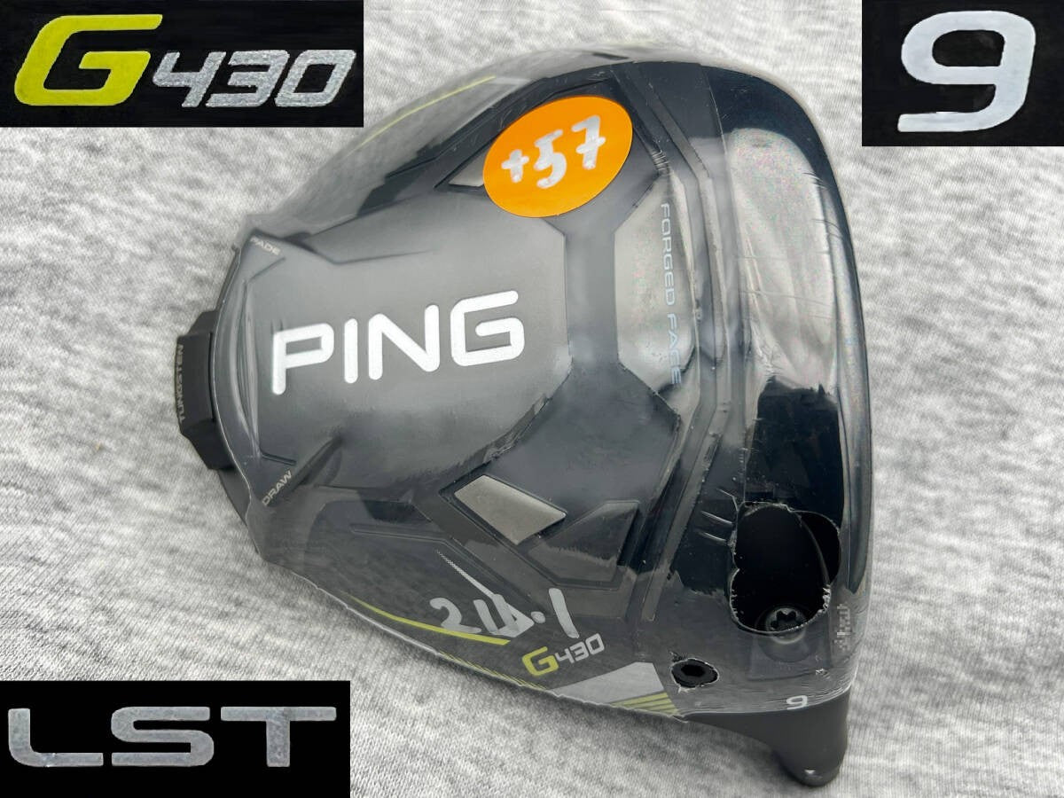 PING G430 LST Driver Head Only 9.0° Tour Issue WRX Proto CT257 With Spec Sheet - photo 1