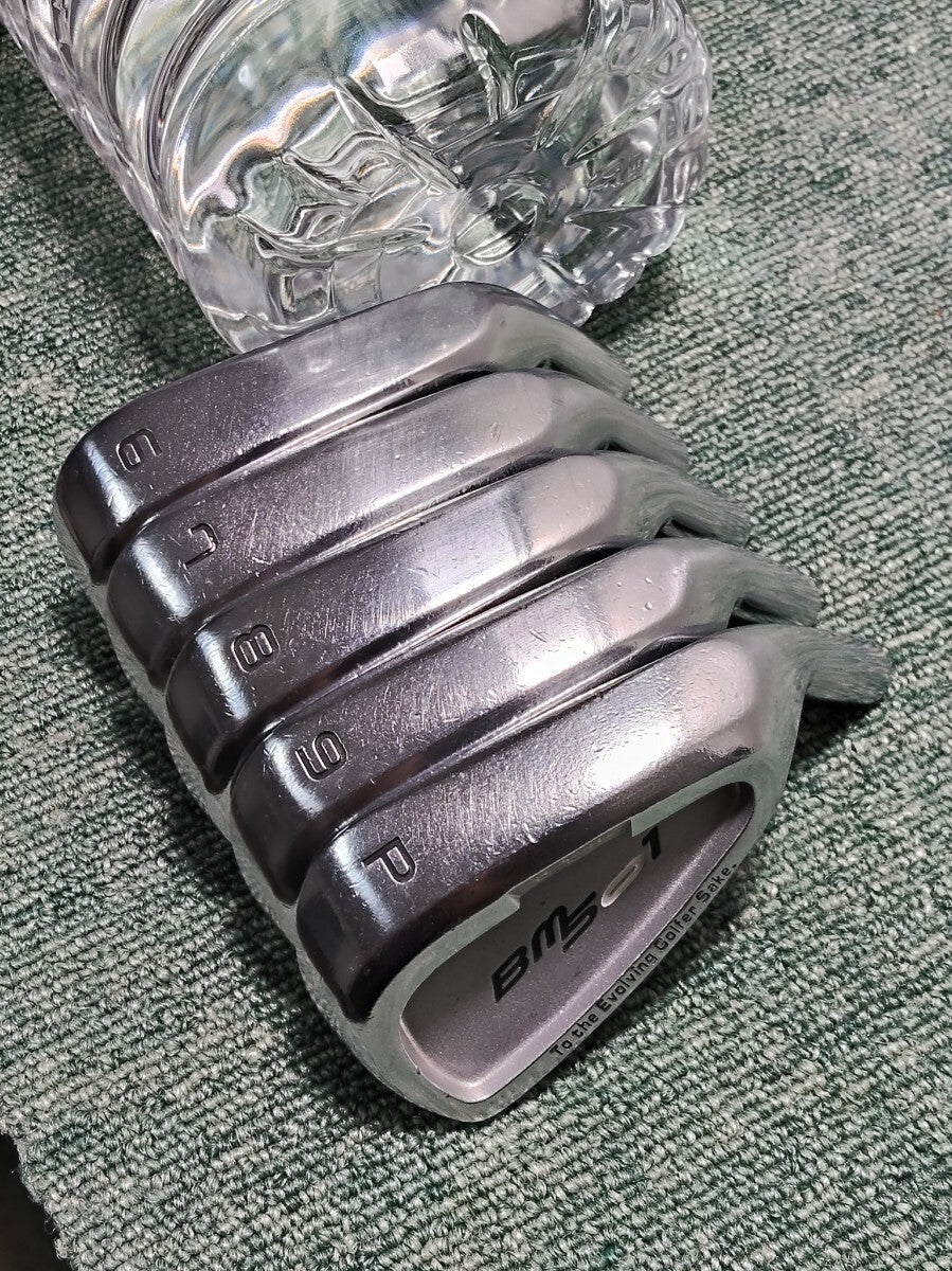 SYB BM-501 Iron Set 6-PW 5pcs Head Only RH Golf Club Japan Spec - photo 7