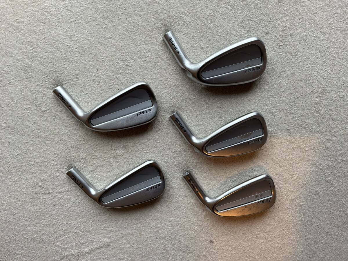 PING i230 Iron Set 6-PW W 5pcs Head Only Black Dot RH Golf Japan - photo 5