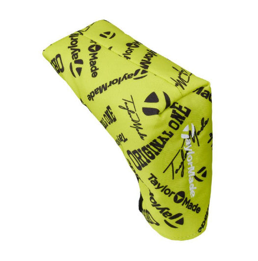 TaylorMade Icon Graphic Putter Cover Pin Shaped for Blade UN267 Lime - photo 1