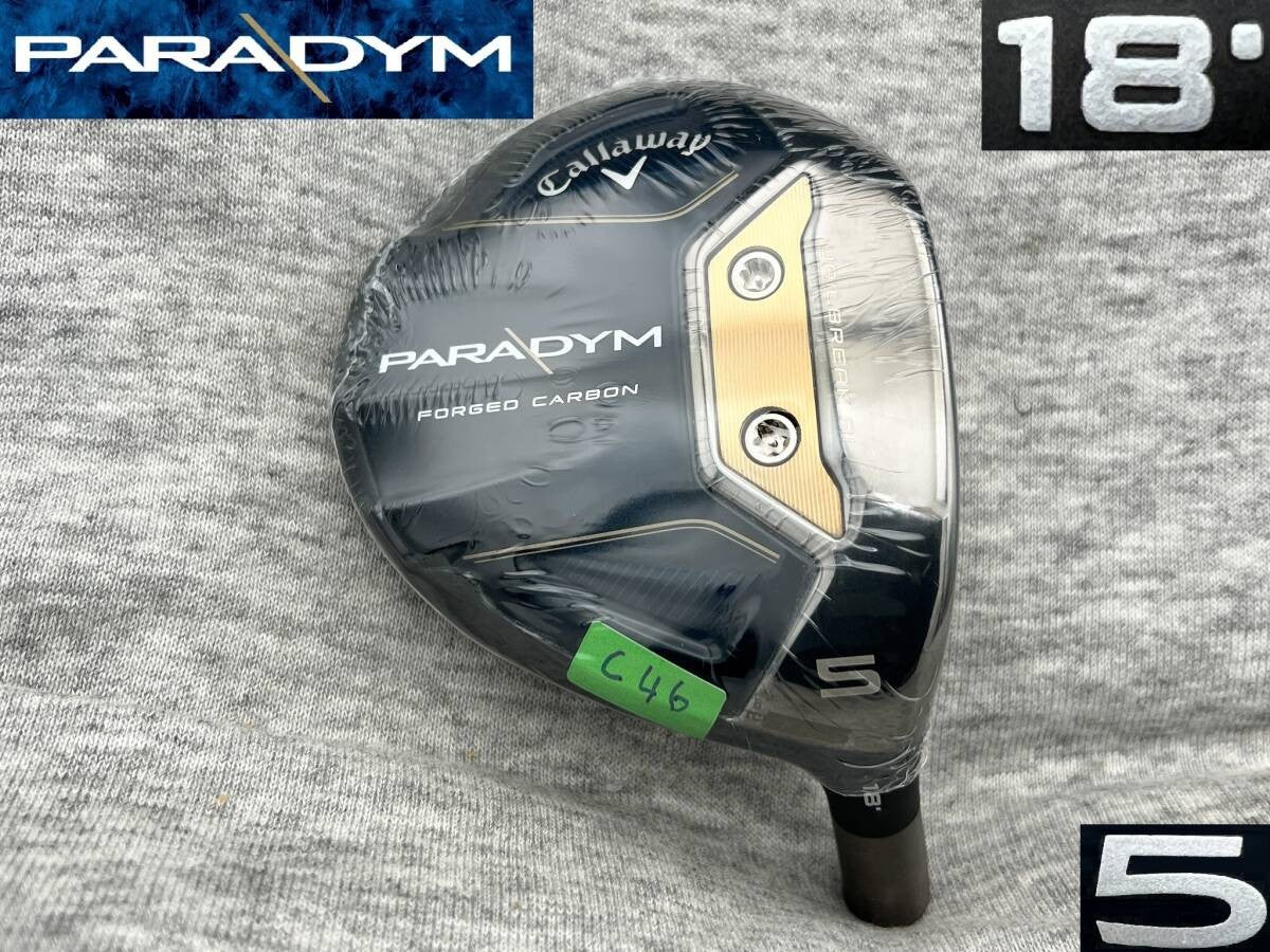 Callaway Tour-provided PROTO TC Serial PARADYM BONDED 5W 18 Real 18.5 TOUR ISSUE - photo 1
