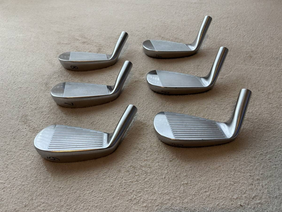Epon AF-506 Iron Set 6-AW 6pcs Head Only RH Golf Club Japan - photo 9