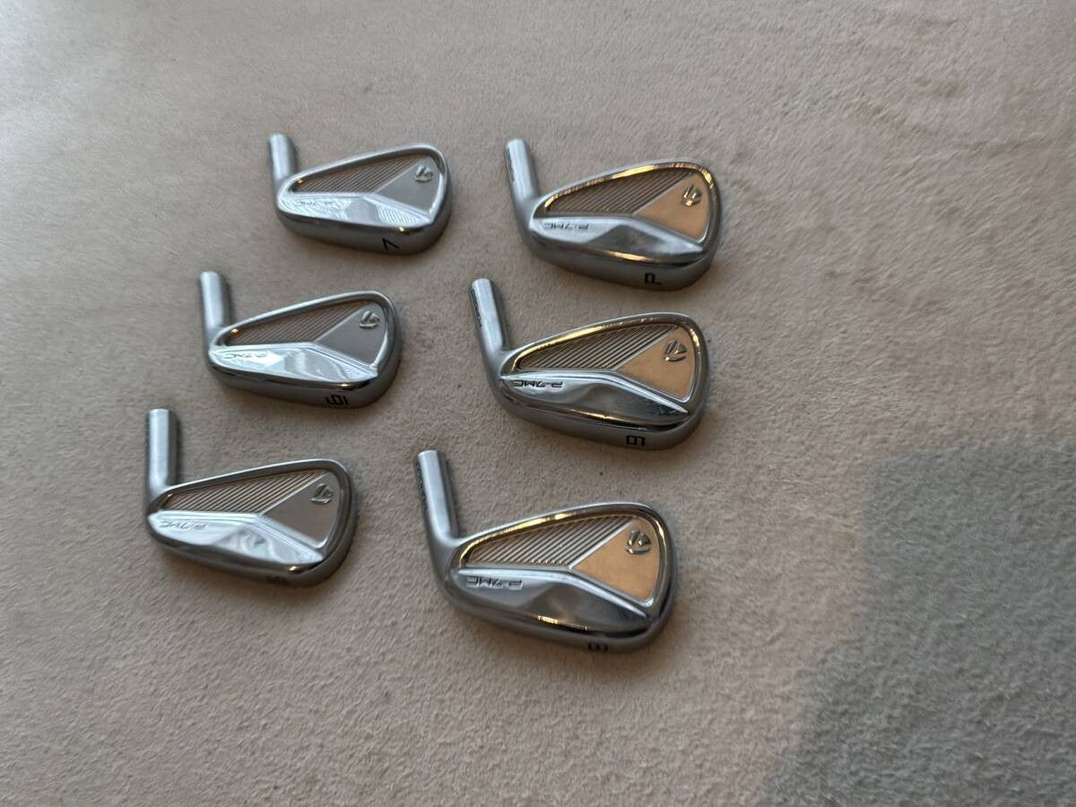 TaylorMade P7MC 2023 Iron Set 5-PW 6pcs Head Only RH Golf Club Japan - photo 2