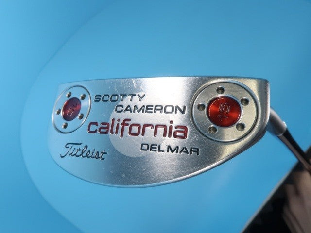 Titleist California 2012 Del Mar Putter 34 inch Original Steel Shaft - photo 1