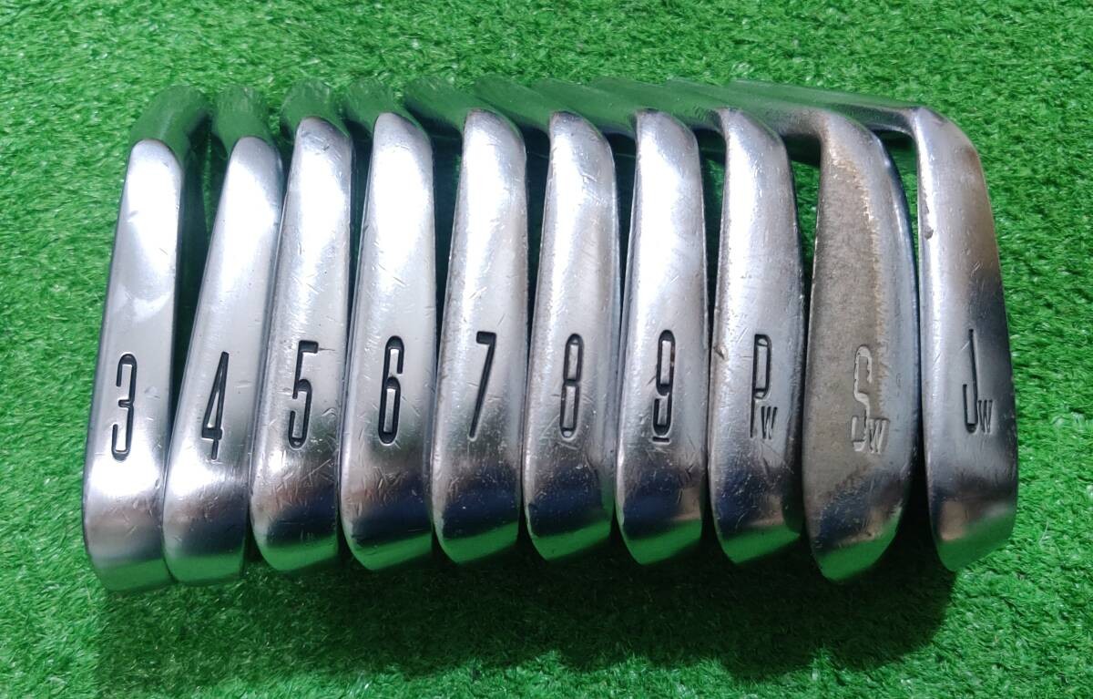 JOY Classic 301 Forged Iron Head Set 10pcs #3-PW JW SW Vintage Blade - photo 5