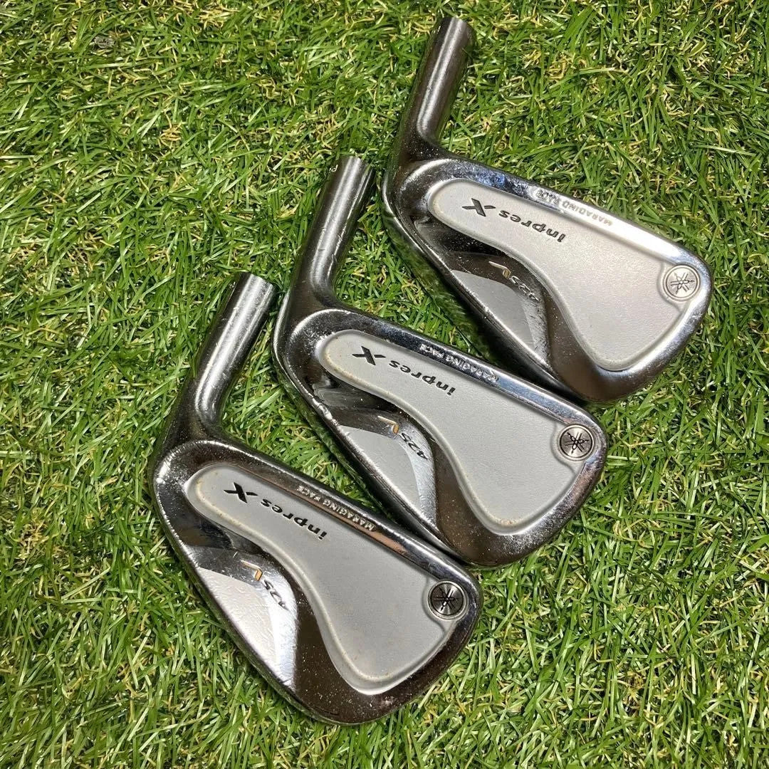 Yamaha Inpres X 425V Iron Set 7pc Head Only 4-PW RH Golf Club Japan Spec - photo 2