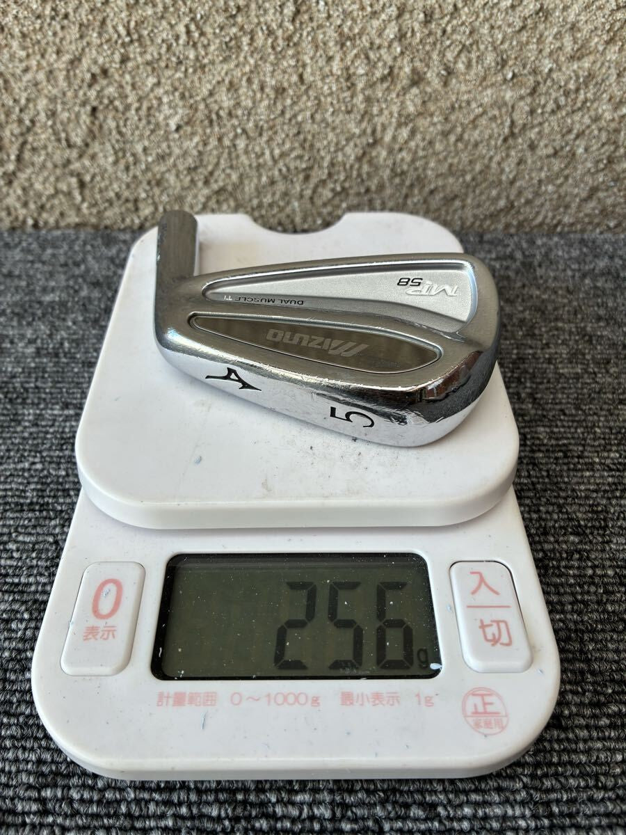 Mizuno MP-58 Iron Set 5-PW 6pcs Head Only RH Golf Club Japan - photo 4
