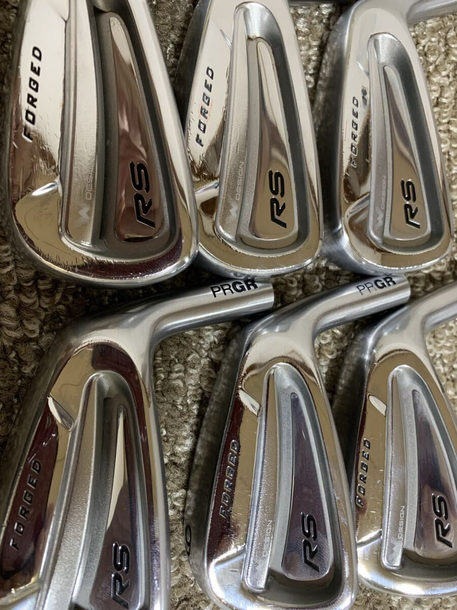 PRGR RS Forged 2018 Iron Set 5-P 6pcs Head Only RH Golf Club Japan - photo 1