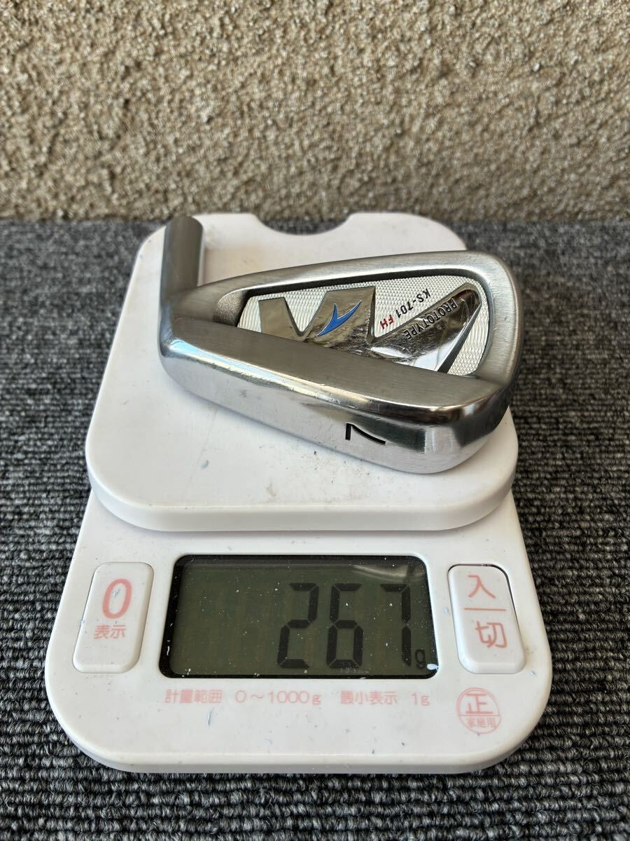 Akira Prototype KS-701FH Iron Set 5-PW 6pcs Head Only RH Golf Japan - photo 6
